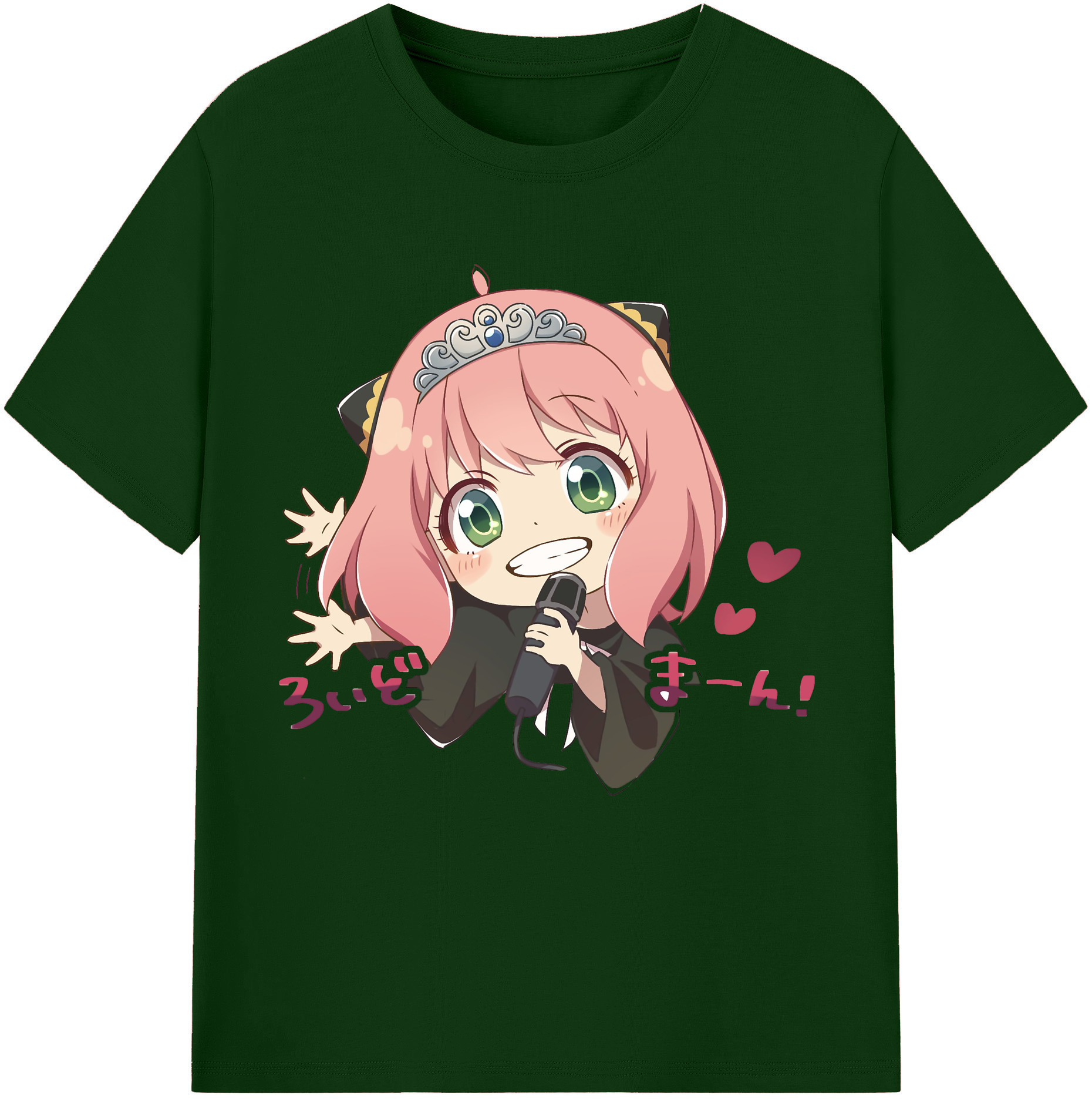 （画像用） SPY×FAMILY间谍家家酒 綿100％半袖Tシャツ（フロントプリント）
